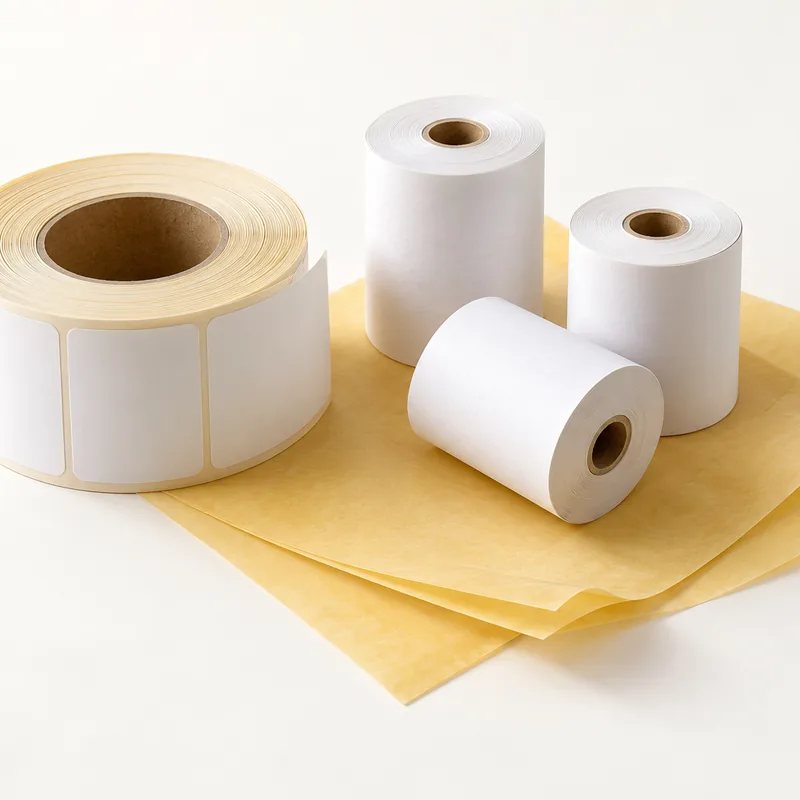 Illustrative labels & liners paper samples