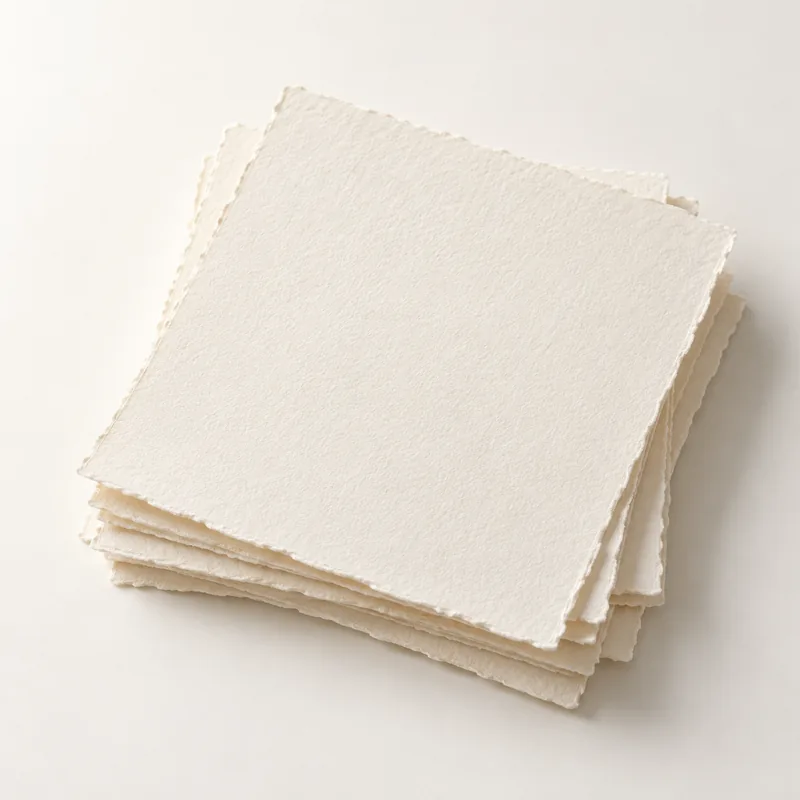 Illustrative cotton-content paper sample