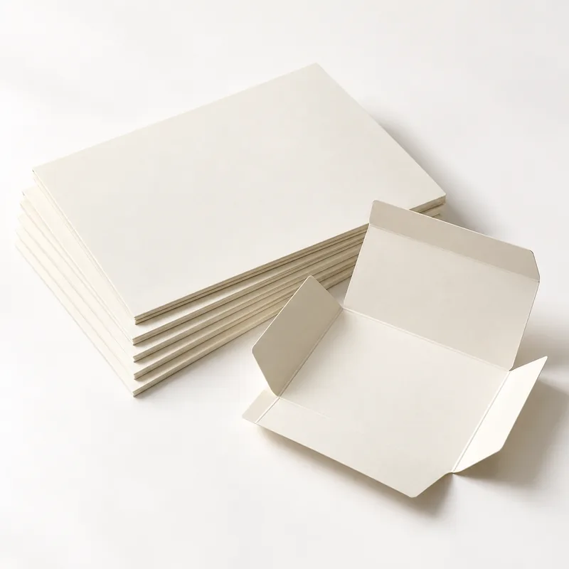Illustrative folding boxboard sample