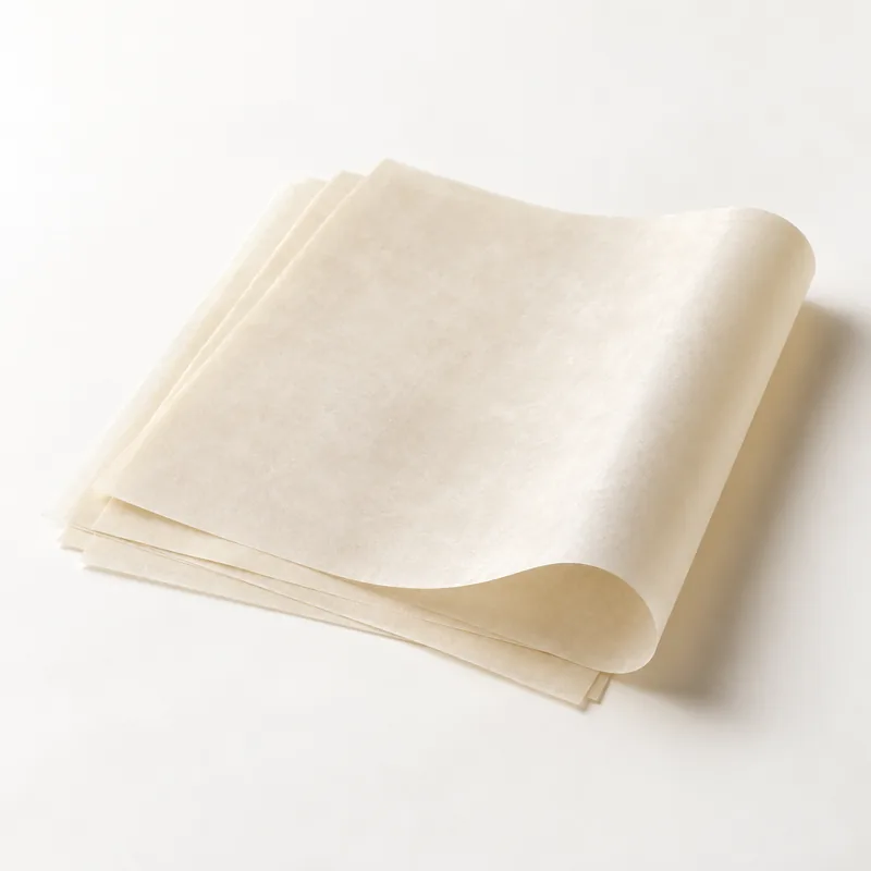 Illustrative greaseproof paper sample