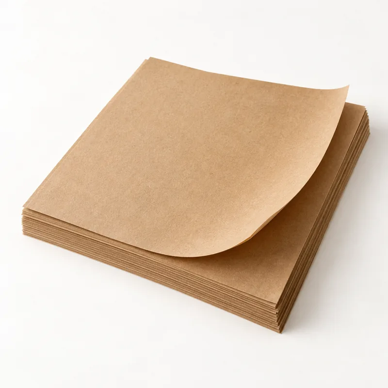 Illustrative kraft liner paper sample