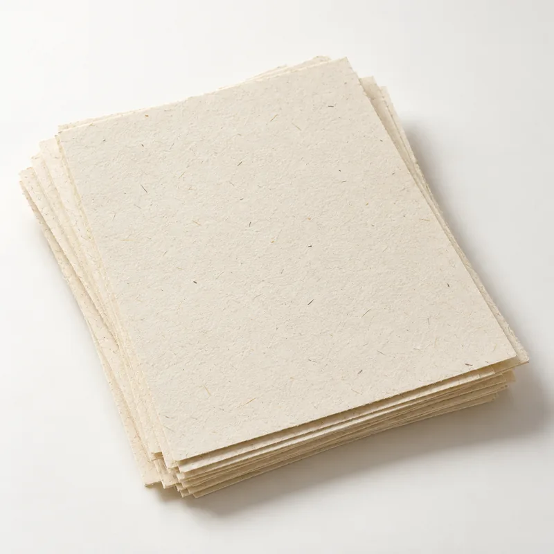 Illustrative natural paper sample