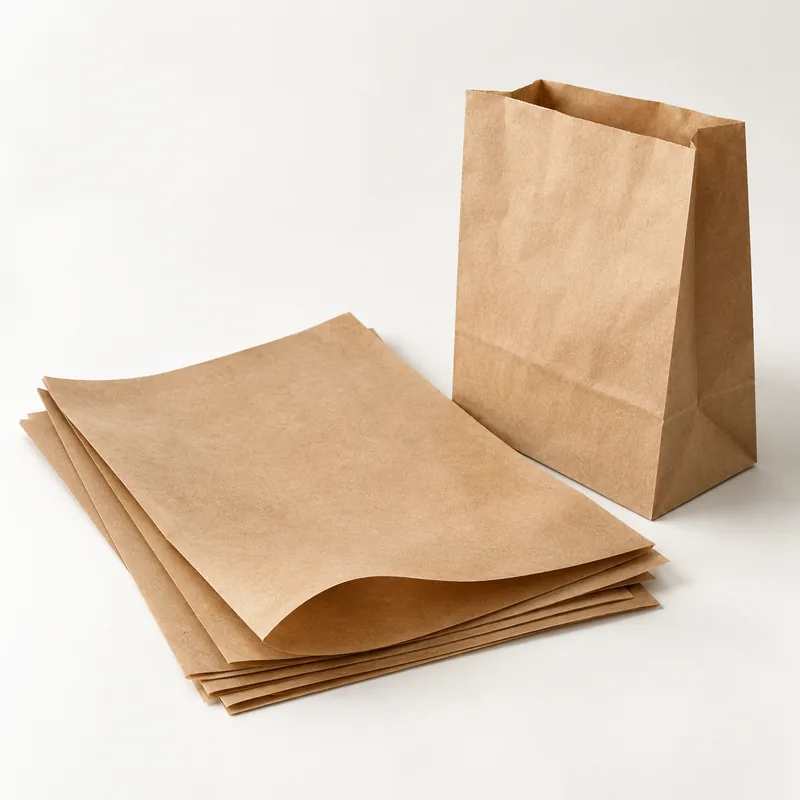 Illustrative sack kraft paper sample