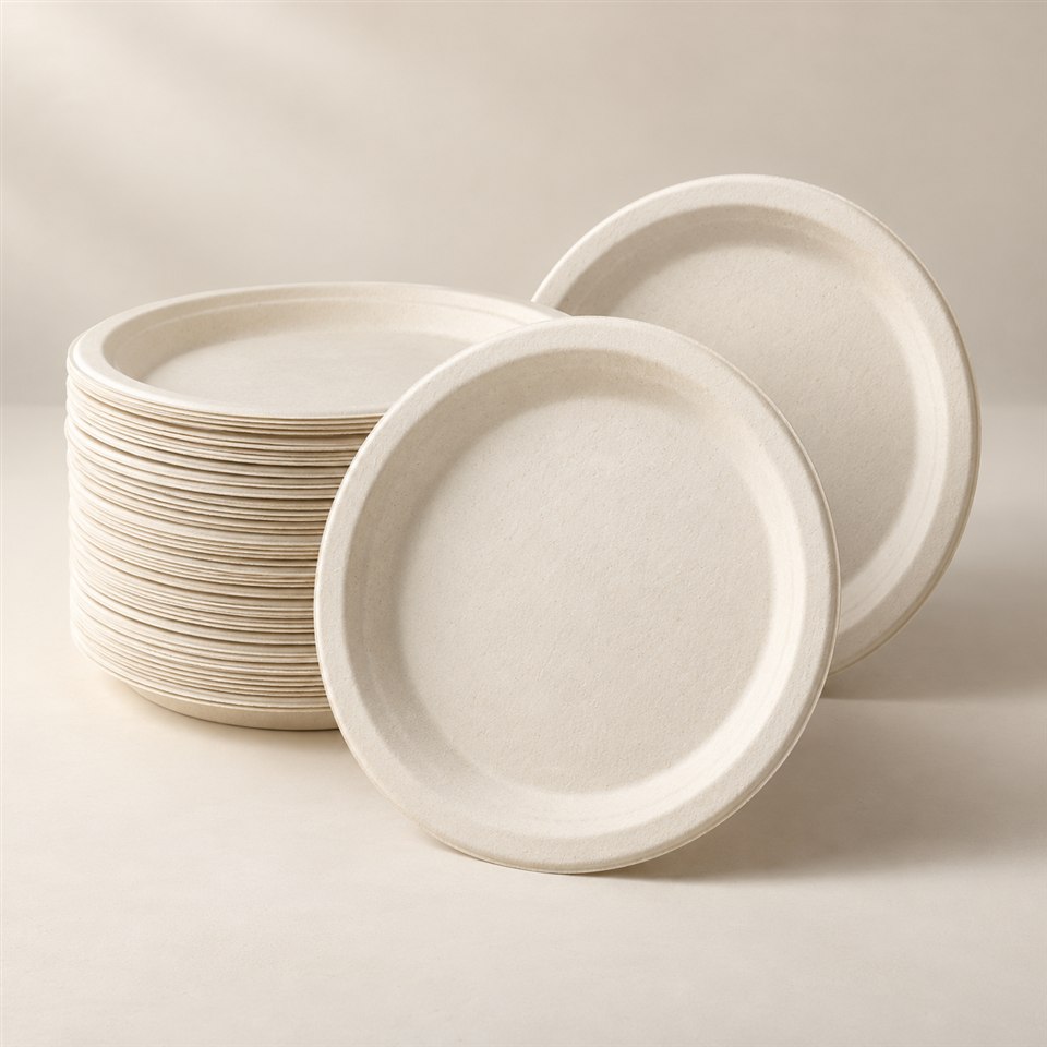 Sugarcane plates