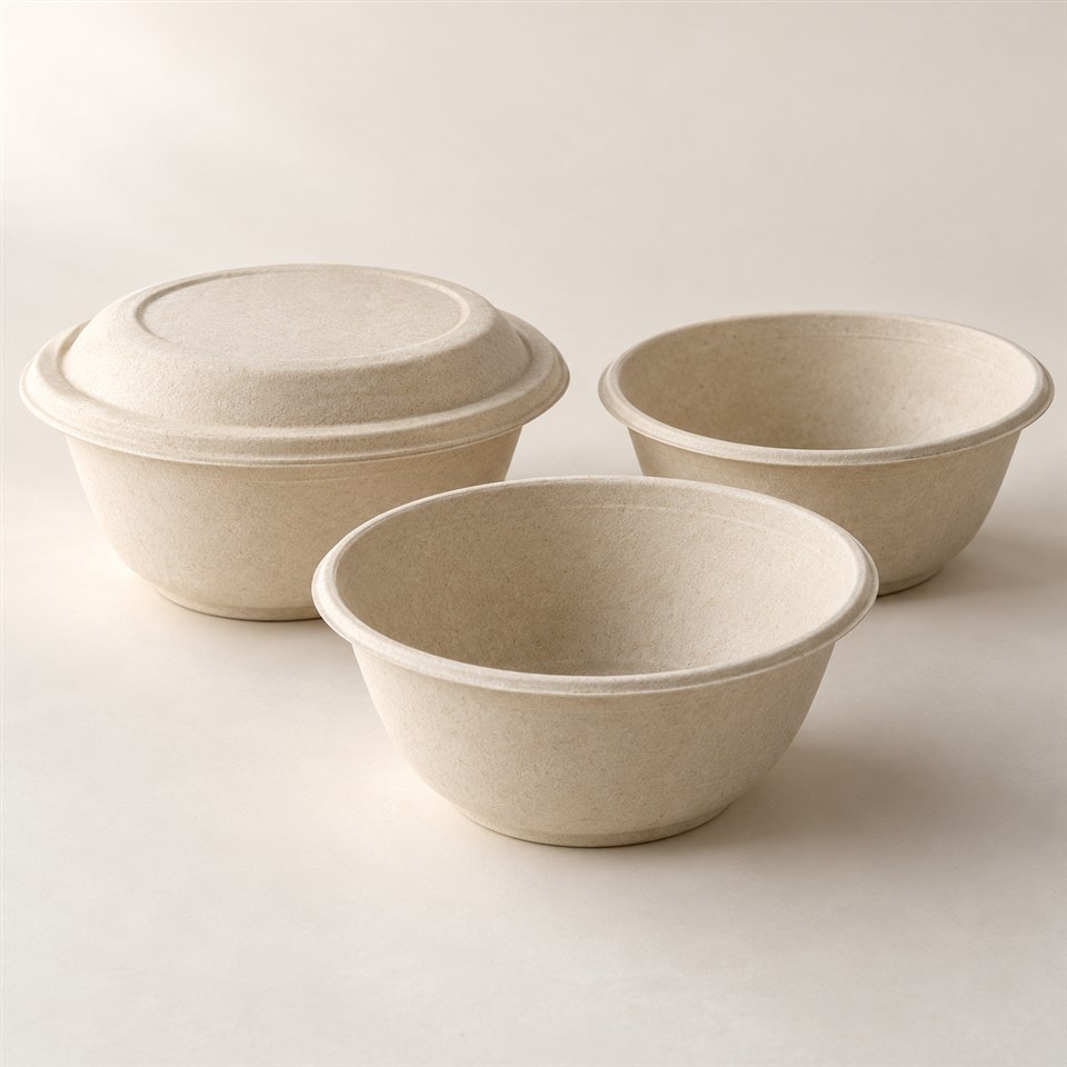 Sugarcane soup bowls