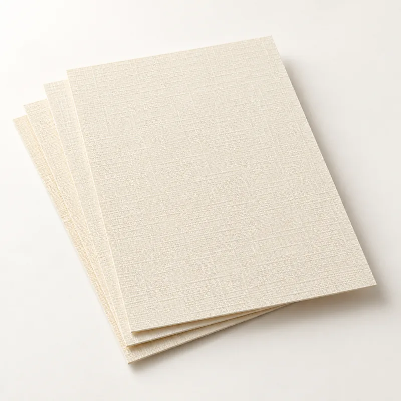 Illustrative textured paper sample